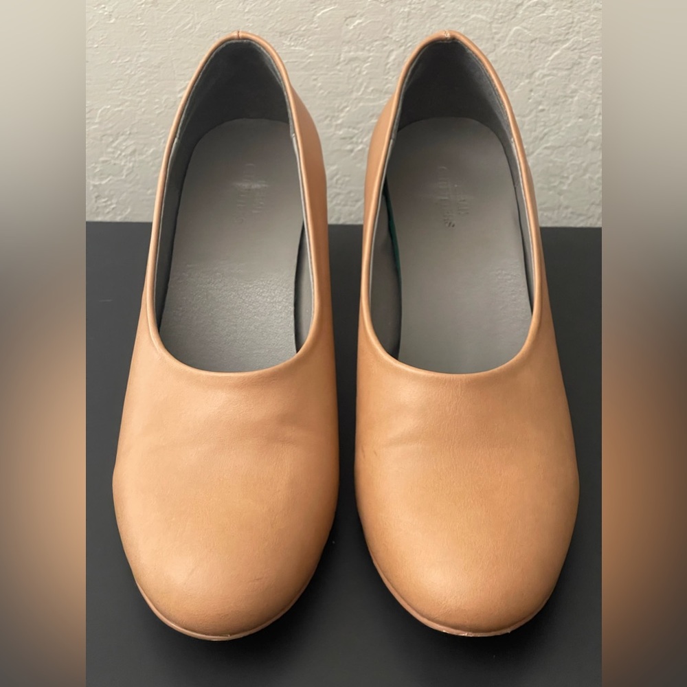 Urban outfitters round toe chunky heels sz 8 - Picture 4 of 10